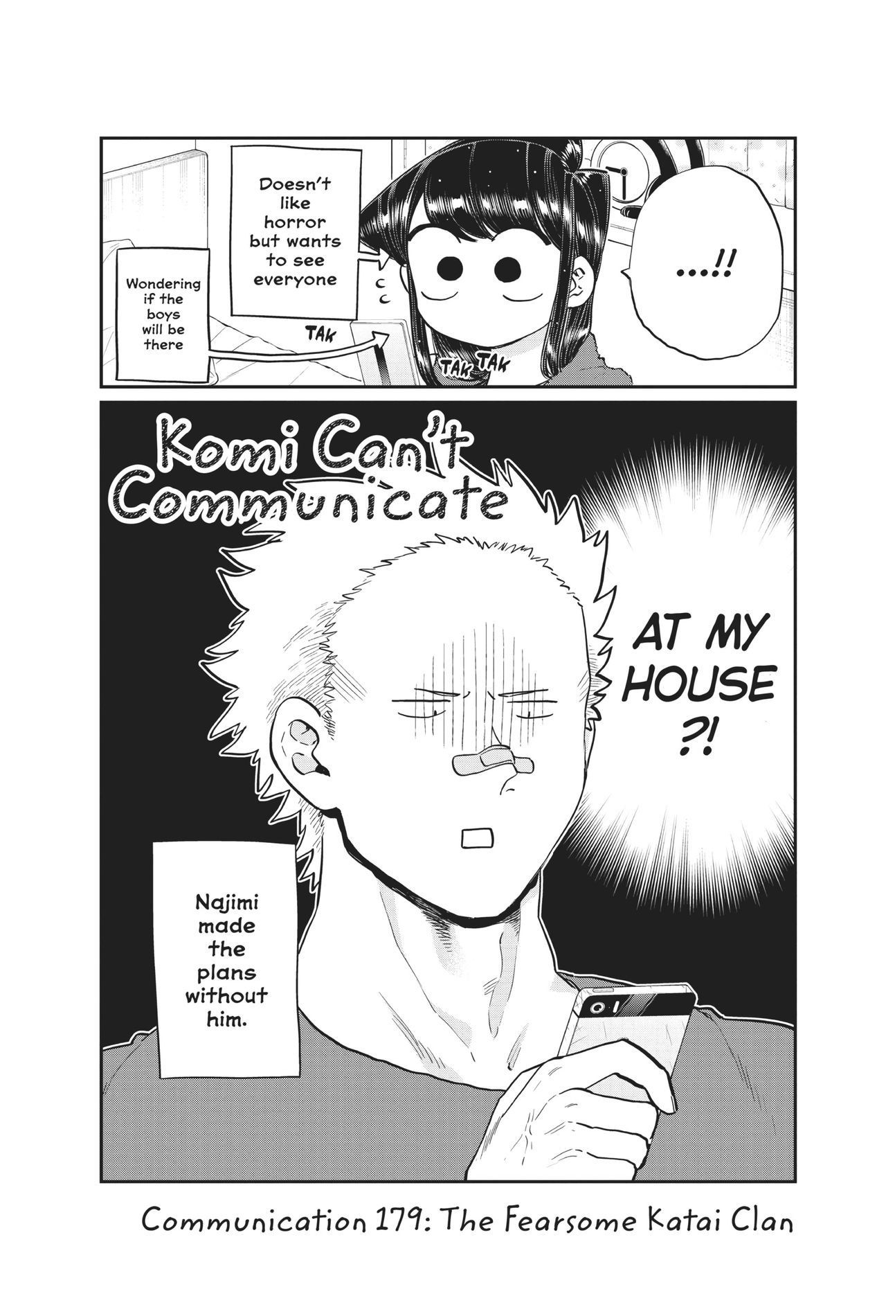 Komi Can’t Communicate, Chapter 179 image 02